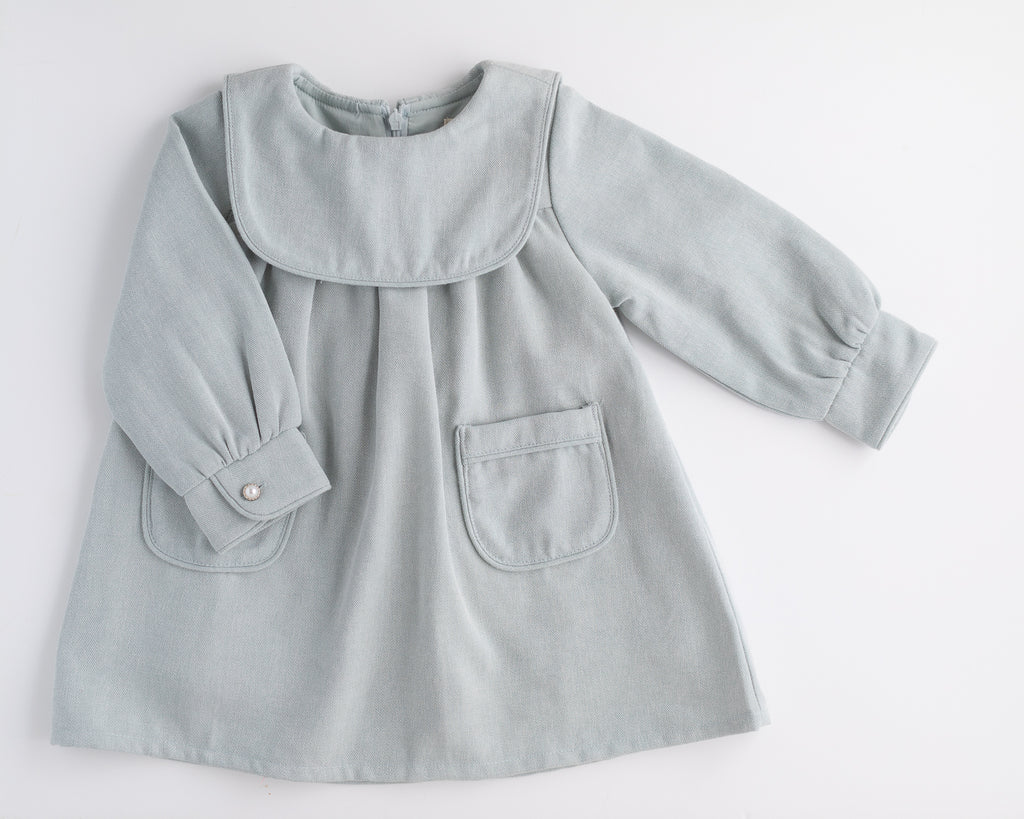 Josephine Dress SEA GLASS GREEN