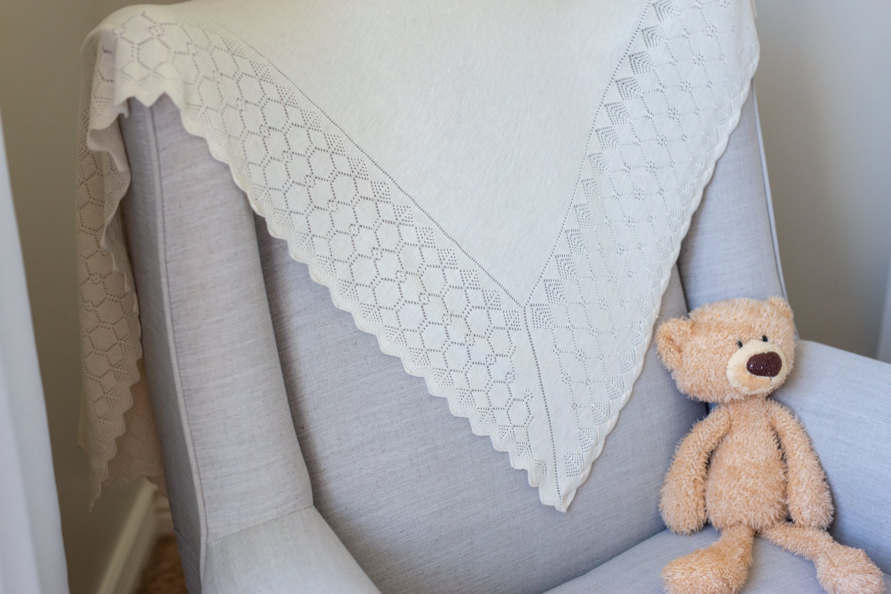 Heirloom baby blanket clearance