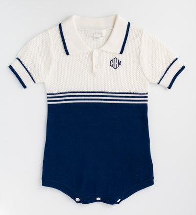 Stewart Romper NAVY